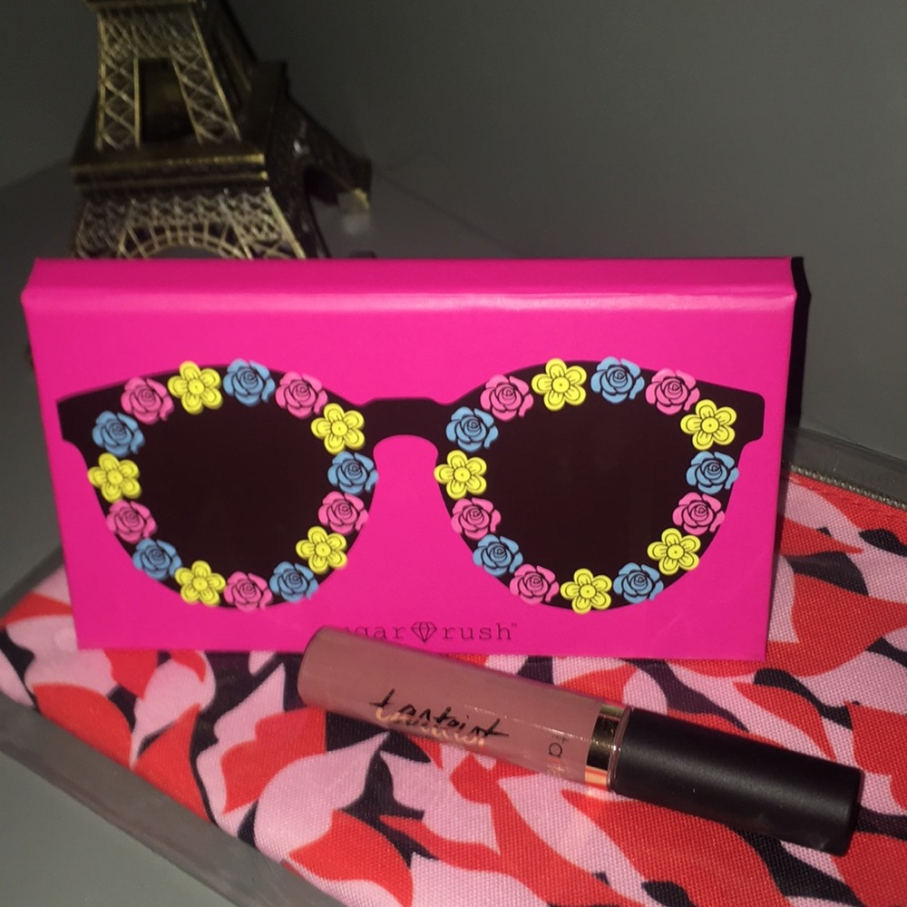 Tarte SugarRush Sunnies Eye Palette and Makeup Bag - Picture 1 of 7